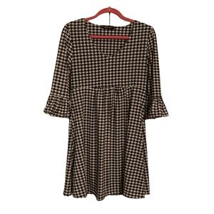 Houndstooth dress